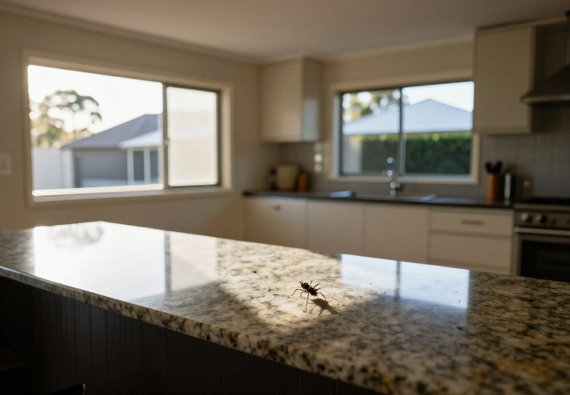 Wasp-free balcony in Elizabeth Bay after treatment